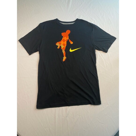 Nike Other - Nike Mens Lacrosse Mens Regular Fit Black Medium Graphic Short Sleeved Tee
